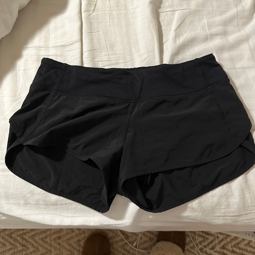 Lululemon black shorts